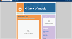 Desktop Screenshot of 4theluvofmusic.blogspot.com