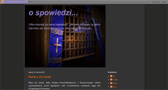 Desktop Screenshot of ospowiedzi.blogspot.com