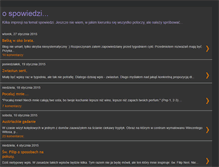 Tablet Screenshot of ospowiedzi.blogspot.com