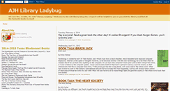 Desktop Screenshot of aislibraryladybug.blogspot.com