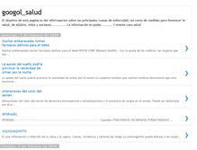 Tablet Screenshot of dizzie-googlesalud.blogspot.com