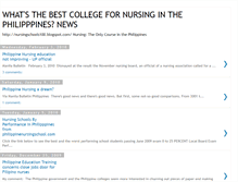 Tablet Screenshot of nursingschools100.blogspot.com