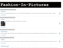 Tablet Screenshot of fashion-in-pictures.blogspot.com