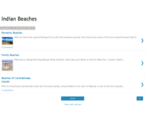 Tablet Screenshot of indiasbeaches.blogspot.com