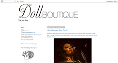 Desktop Screenshot of dollboutique.blogspot.com