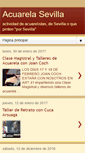 Mobile Screenshot of acuarelasevilla.blogspot.com