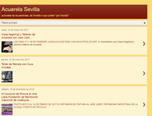 Tablet Screenshot of acuarelasevilla.blogspot.com