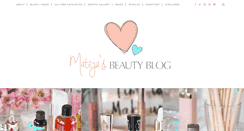 Desktop Screenshot of matejasbeautyblog.blogspot.com