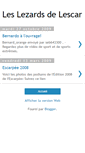 Mobile Screenshot of lezardsdelescar.blogspot.com