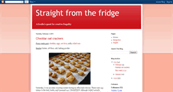 Desktop Screenshot of fromthefridge.blogspot.com