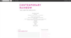 Desktop Screenshot of contemporaryrainbow.blogspot.com