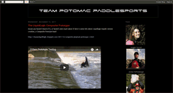 Desktop Screenshot of potomacpaddlesportsteam.blogspot.com