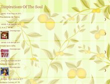 Tablet Screenshot of inspirationssoul.blogspot.com