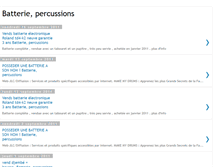 Tablet Screenshot of batteriepercussions-24.blogspot.com