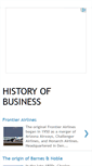 Mobile Screenshot of historyofbusiness.blogspot.com