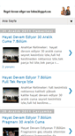 Mobile Screenshot of hayat-devam-ediyor-son-bolum.blogspot.com