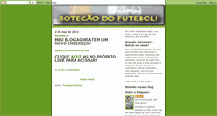 Desktop Screenshot of botecaodofutebol.blogspot.com
