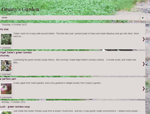 Tablet Screenshot of grainysgarden.blogspot.com