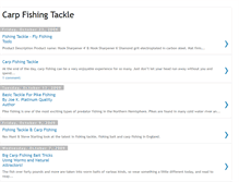 Tablet Screenshot of carpfishingtackles.blogspot.com