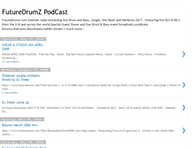 Tablet Screenshot of futuredrumz.blogspot.com