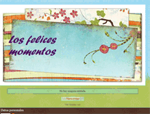 Tablet Screenshot of losfelicesmomentos.blogspot.com