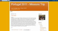 Desktop Screenshot of portugal-2011.blogspot.com