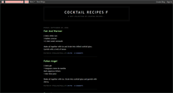 Desktop Screenshot of cocktailrecipesf.blogspot.com