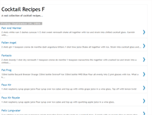 Tablet Screenshot of cocktailrecipesf.blogspot.com