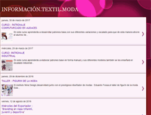 Tablet Screenshot of informaciontextilmoda.blogspot.com