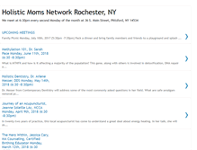Tablet Screenshot of holisticmomsrochester.blogspot.com