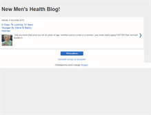 Tablet Screenshot of newmens-health.blogspot.com