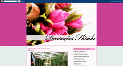 Desktop Screenshot of decoracoesflorida.blogspot.com