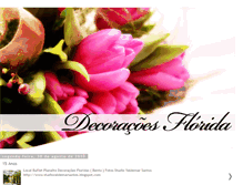 Tablet Screenshot of decoracoesflorida.blogspot.com