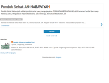 Tablet Screenshot of nabawiyahislamic.blogspot.com