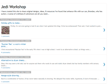 Tablet Screenshot of jediworkshop.blogspot.com
