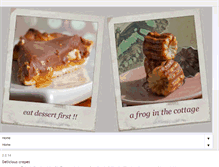 Tablet Screenshot of froginthecottage.blogspot.com