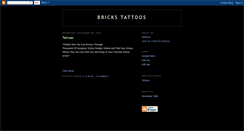 Desktop Screenshot of bricktattoos.blogspot.com