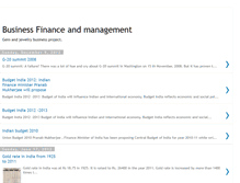 Tablet Screenshot of business-finance-management.blogspot.com