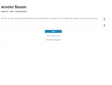Tablet Screenshot of annekebasson.blogspot.com