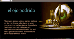 Desktop Screenshot of elojopodrido.blogspot.com