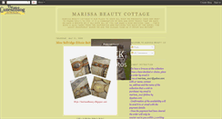 Desktop Screenshot of marissabeauty.blogspot.com