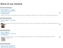 Tablet Screenshot of diariodiunamissione.blogspot.com