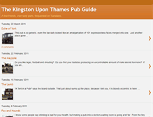 Tablet Screenshot of kingstonpubguide.blogspot.com