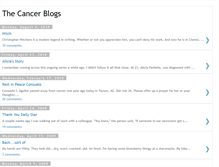 Tablet Screenshot of mycancerchronicles.blogspot.com