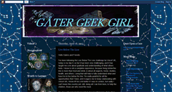 Desktop Screenshot of gatergeekgirl.blogspot.com