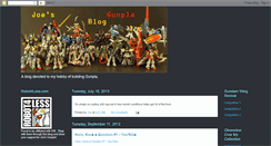 Desktop Screenshot of joesgunpla.blogspot.com