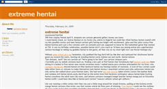 Desktop Screenshot of extreme-hentai.blogspot.com