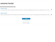 Tablet Screenshot of extreme-hentai.blogspot.com