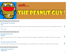 Tablet Screenshot of peanutguy.blogspot.com