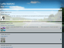 Tablet Screenshot of lensmaniac2u.blogspot.com